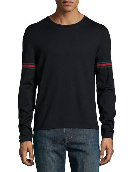 mens gucci short sleeve shirt|cheap gucci long sleeve shirts.